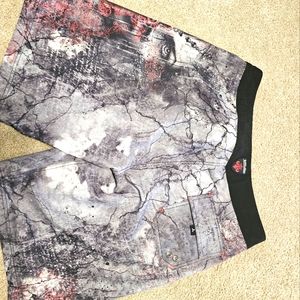 Affliction short size 38 good condition